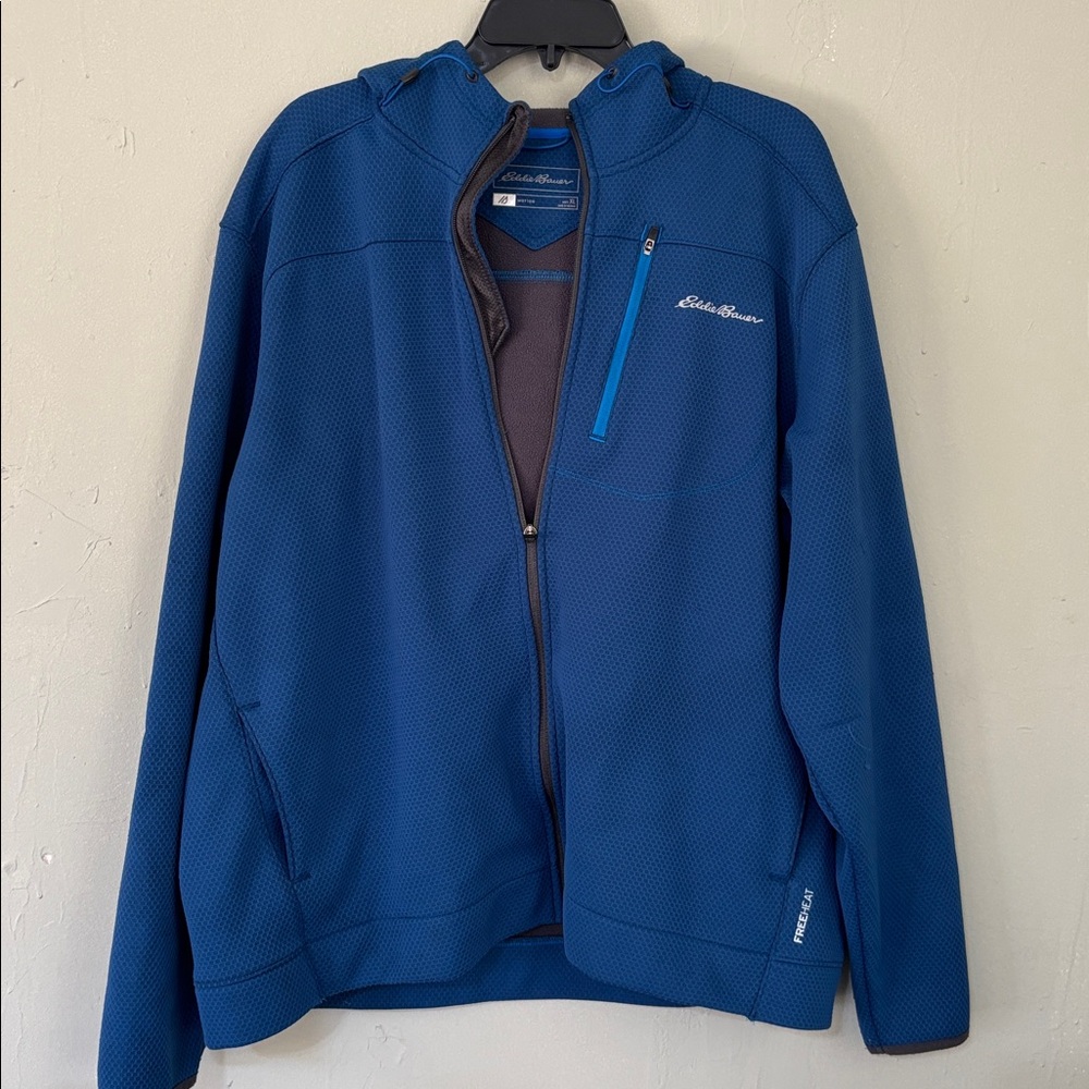 Eddie Bauer Men’s First Ascent Synthesis Pro Hoodie Size XL blue grey